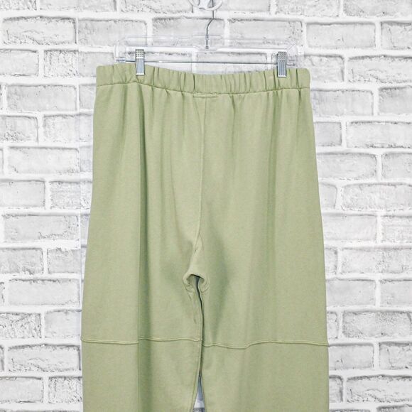 LADY WHITE CO. Men's Panel Sweatpant Joggers in Dark Mint size Large NWT - Picture 7 of 9